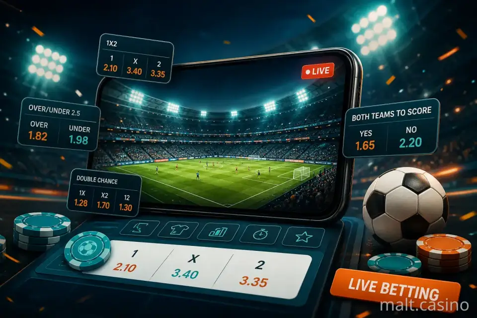 maltcasino canlı maç bahis ekranı