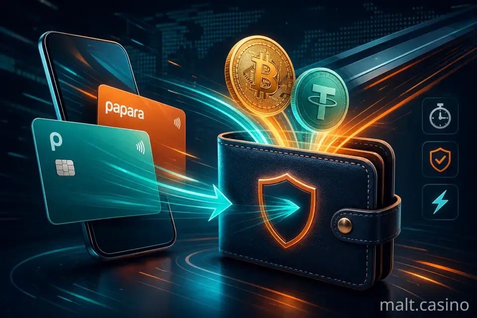 maltcasino Papara ve kripto yatırım